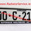 Thumbnail: Pair of IRL German Pressed Plates with VW Frames ( VW2 )