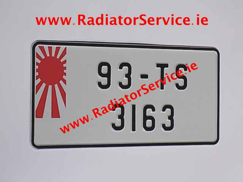 1 Only Sun Rising - Jap with Small No's 12ins x 6ins Pressed Plate ...