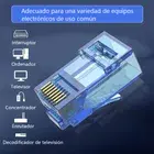 Miniatura: 100pz Conectores Rj45 Pass Through Plug Cat 6 Modular Plug Gitifo Cable De Ether