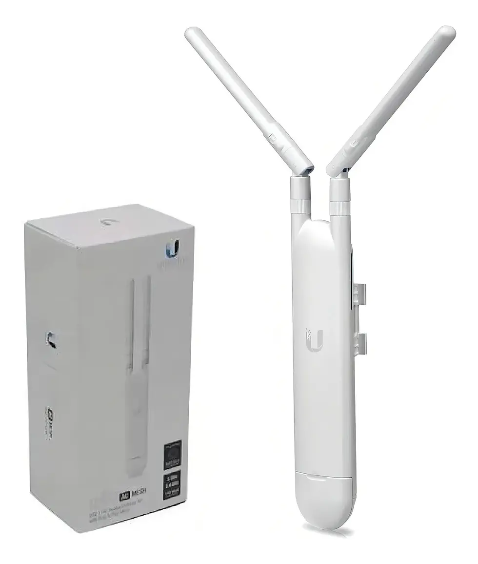 Miniatura: Access point exterior, Access point interior, Sistema Wi-Fi mesh Ubiquiti UniFi