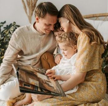 Transférez vos Vieux Albums en Livres Photos