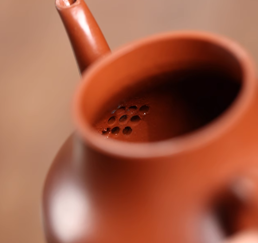 Thumbnail: Yixing Zisha Aged Purple Clay Si Ting Teapot (100ml)