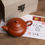 Thumbnail: Zisha Zhu Clay Chiu Chow Sword Tip Teapot (100ml)