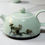 Thumbnail: Handpainted Autumn Peony Teapot Set