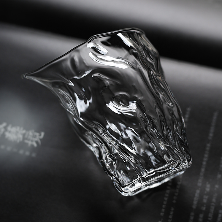 Thumbnail: Slim Waved Glass Gong Dao Bei Fair Cup