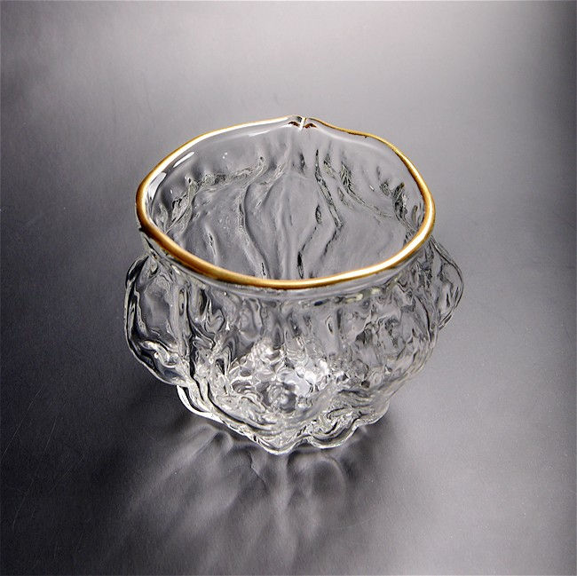 Thumbnail: Gold Rim Walnut Glass Faircup