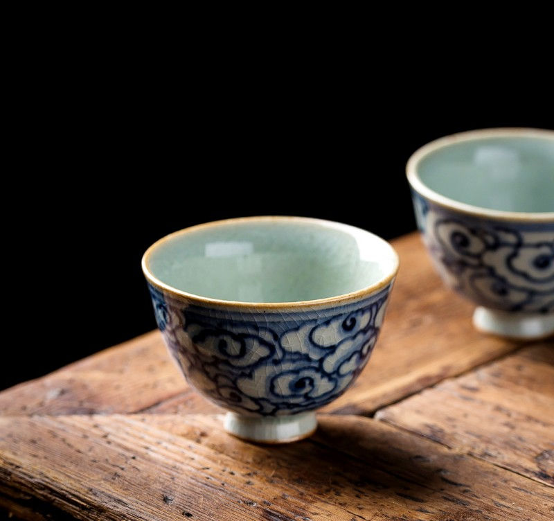 Thumbnail: Blue Cloud Qinghua Teacup