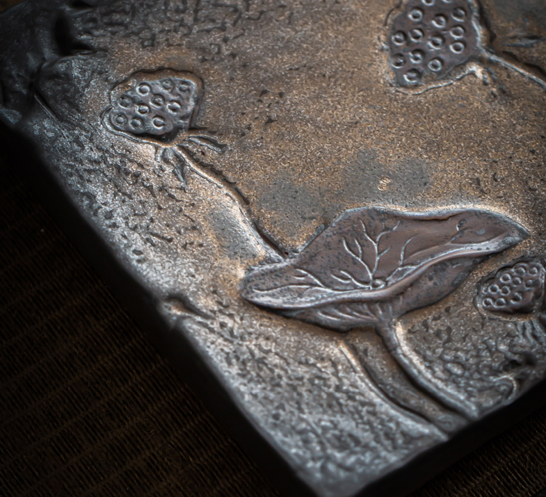 Thumbnail: Lotus Pond Clay Tea Tray (Include Shipping for Bulk Item)