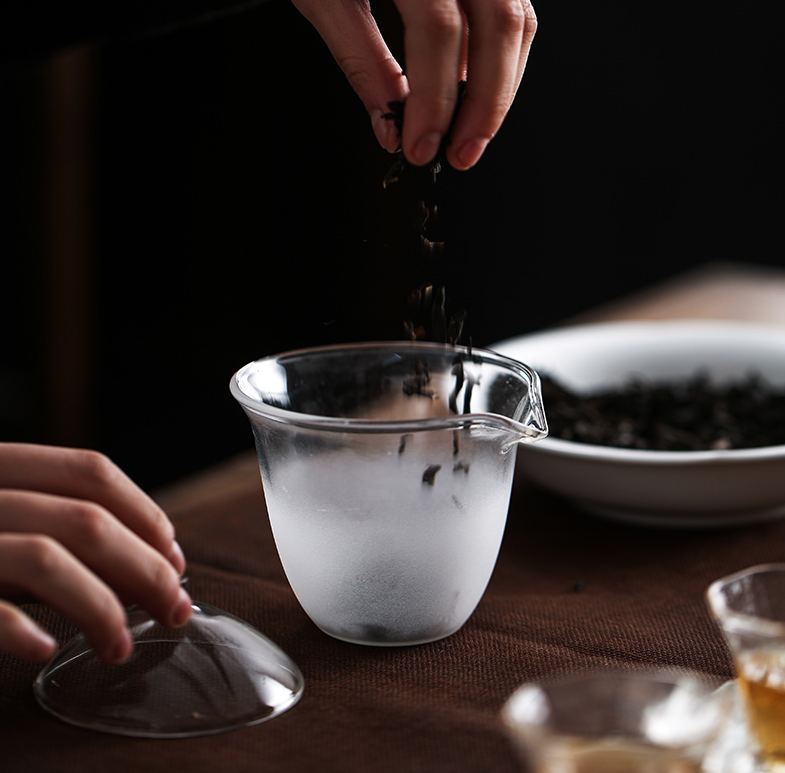 Thumbnail: Fog Glass Gaiwan (Tall & Short)