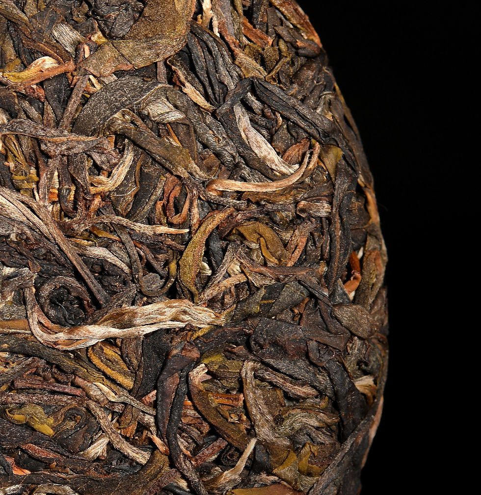 Thumbnail: 2021 Premium Yiwu Black Valley Aged Arbor Raw Puerh - Black Buffalo