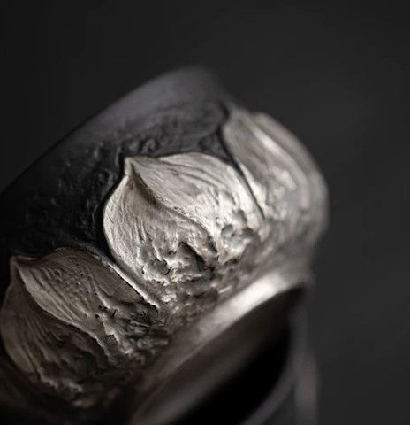 Thumbnail: Black Lotus Coarse Clay Teacup