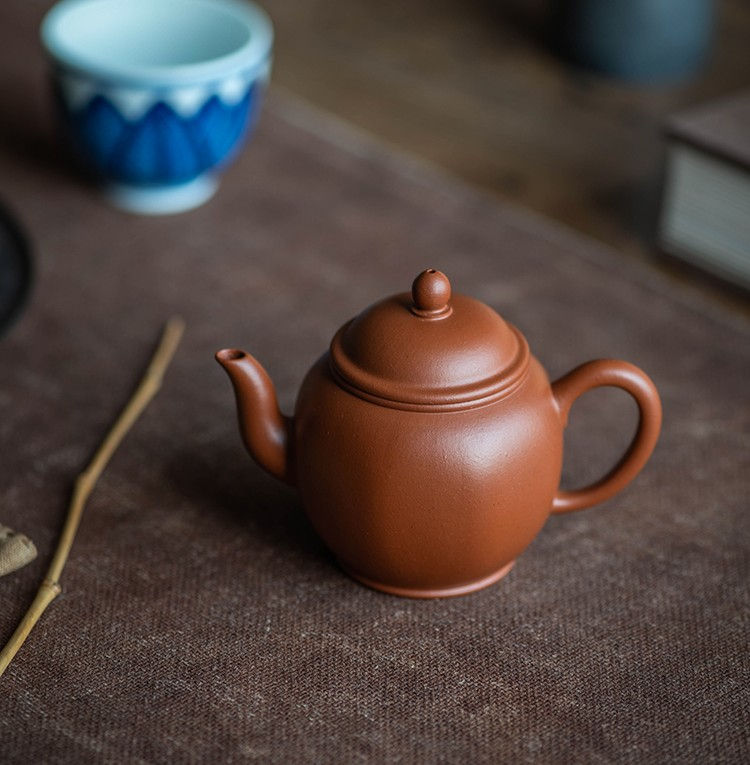 Thumbnail: Yixing Zisha Zhu Clay Lantern Teapot (110ml)