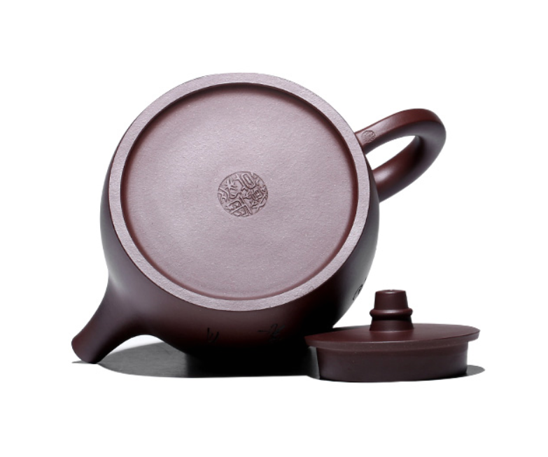 Thumbnail: Yixing Zisha Aged Purple Clay Ancient Bell Teapot (480ml)