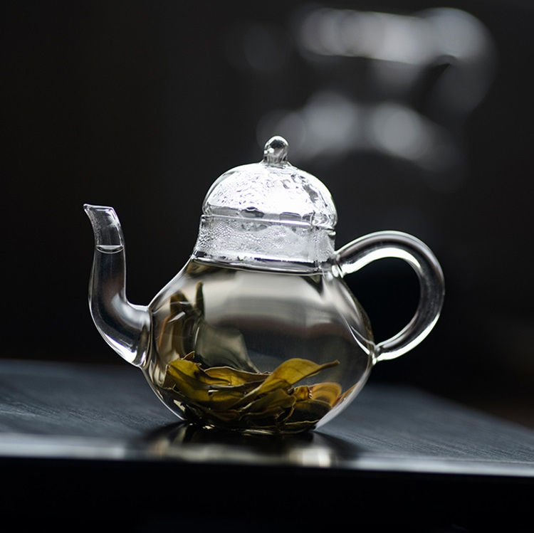 Thumbnail: Hexagon Si Ting Glass Teapot (120ml)
