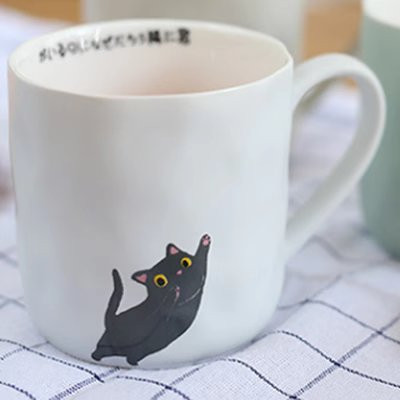 Stretching Cat Tea Mugs | Craftedleaf Tea