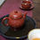 Thumbnail: Yixing Zisha Zhu Clay Gold Sand Imperial Lantern Teapot (155ml)