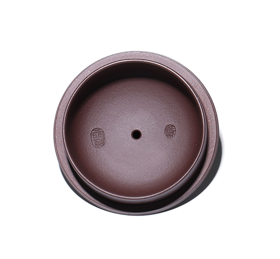 Thumbnail: Yixing Zisha Aged Purple Clay Hidden Cloud Dragon Teapot (400ml)