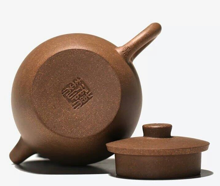 Thumbnail: Yixing Zisha Fault Clay Ju Lun (Golden Wheel) Teapot (155ml)