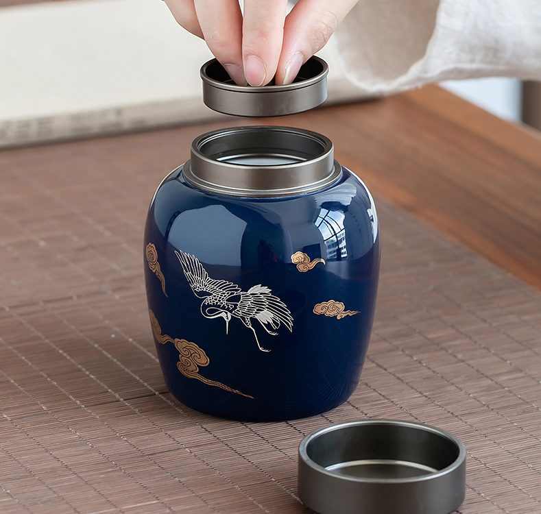 Thumbnail: Lost in Cloud Tea Jar (Include Shipping for Bulky Item)