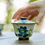 Thumbnail: Handpainted Blue Tea Flower Gaiwan (100ml)