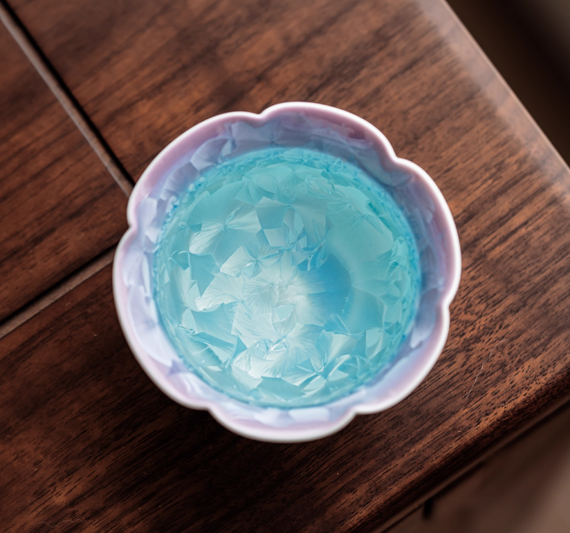 Thumbnail: Purple Mermaid Woodfired Kiln Change Teapot (200ml)