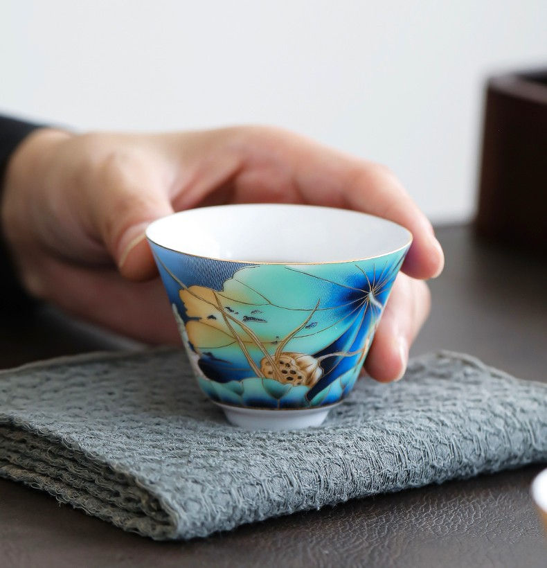 Thumbnail: Blue Lotus Teacup