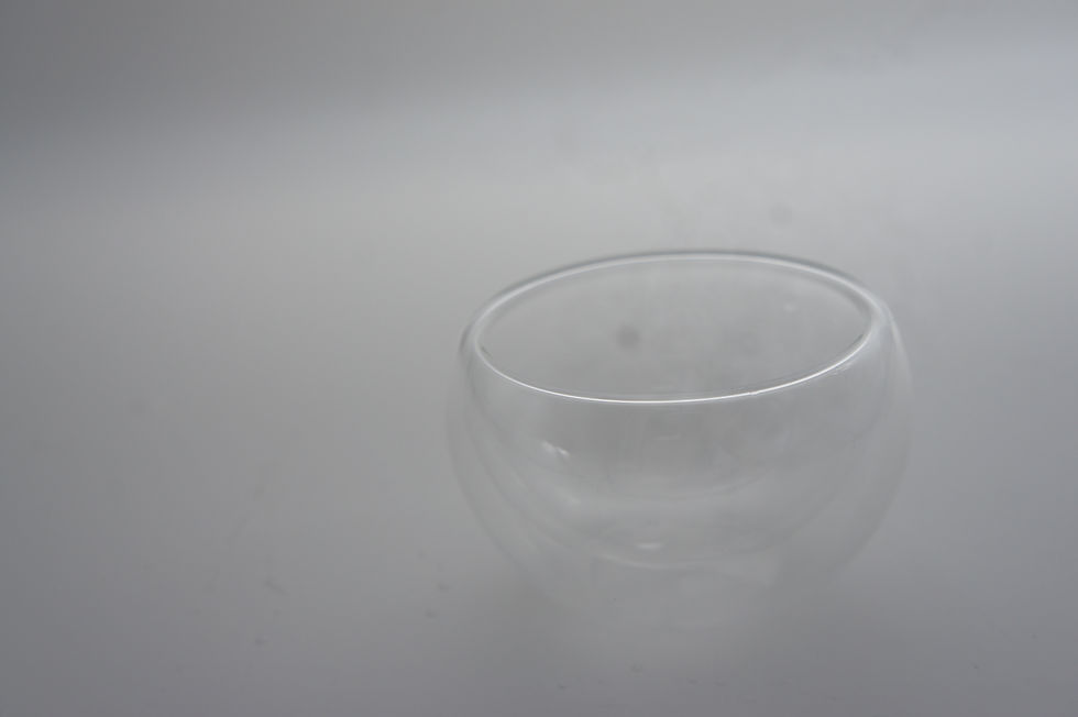 Thumbnail: Double Wall Glass Teacups (Set Of Two)