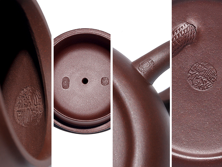 Thumbnail: Yixing Zisha Aged Purple Clay Roaring Dragon Teapot (270ml)