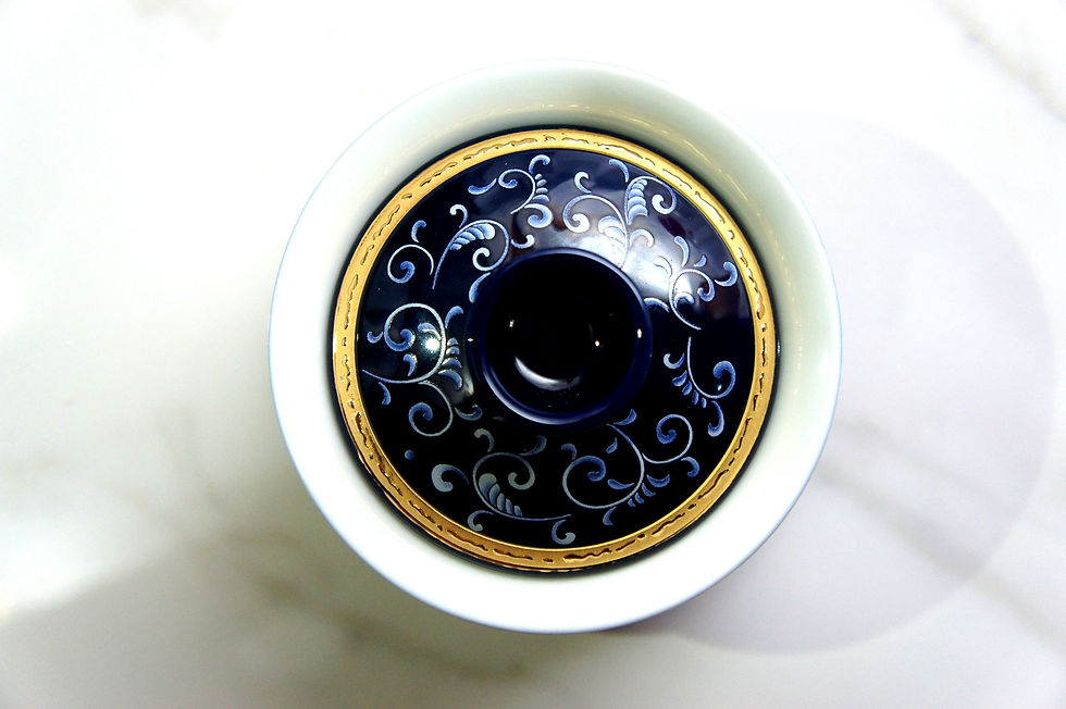 Thumbnail: Golden Imperial Blue Gaiwan (130 ml)