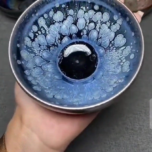 Thumbnail: Blue Flame Lotus Jian Zhan Teacup