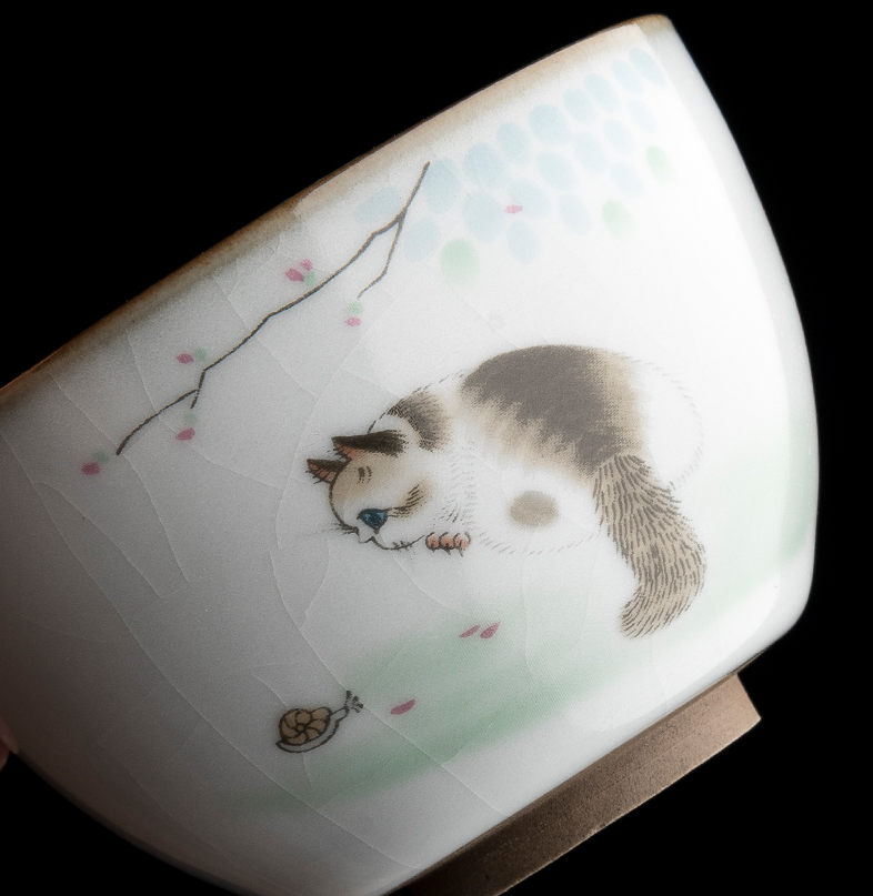 Thumbnail: Cat Family Teacups