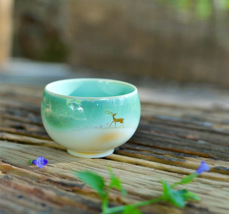 Thumbnail: Green Wonder Land Teacup
