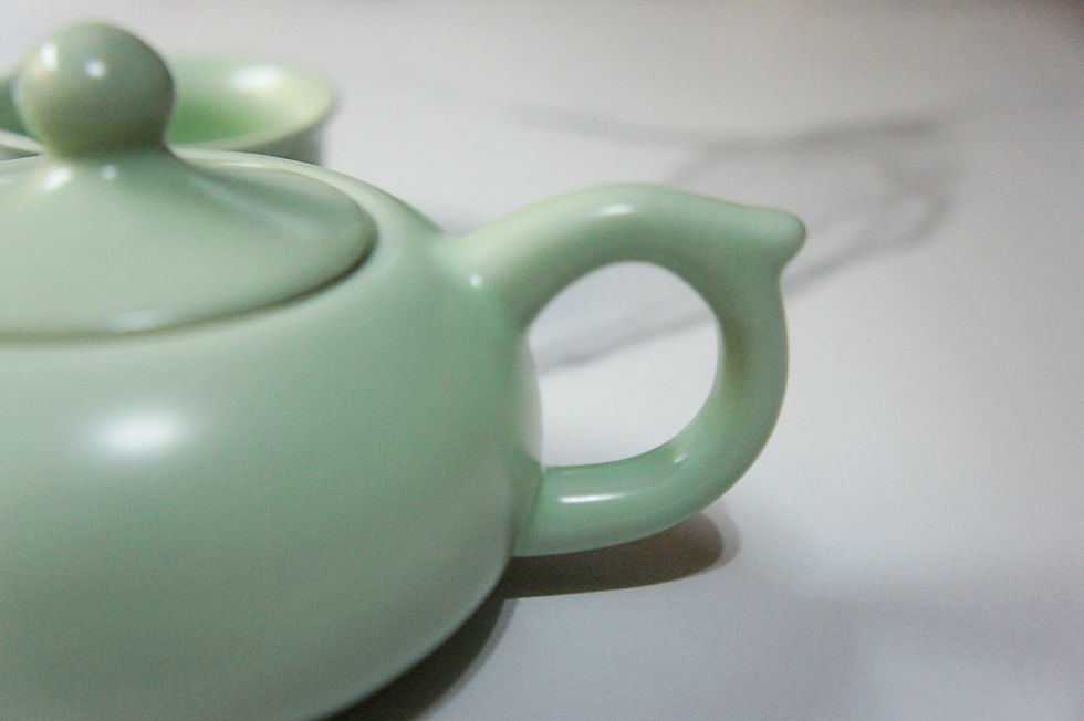 Thumbnail: Turquoise Pearl Teapot
