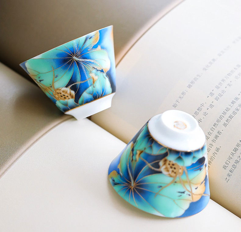 Thumbnail: Blue Lotus Teacup