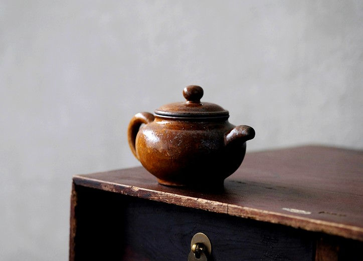 Thumbnail: Red Salamander Purple Clay Teapot