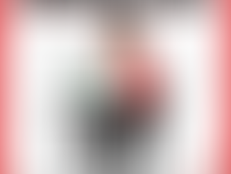 NSP Scholarship Status Green but PFMS Red explained with cartoon student checking scholarship payment on laptop in red white black theme