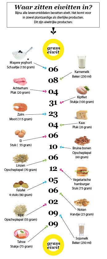 Eiwitten voor een gezond ontbijt