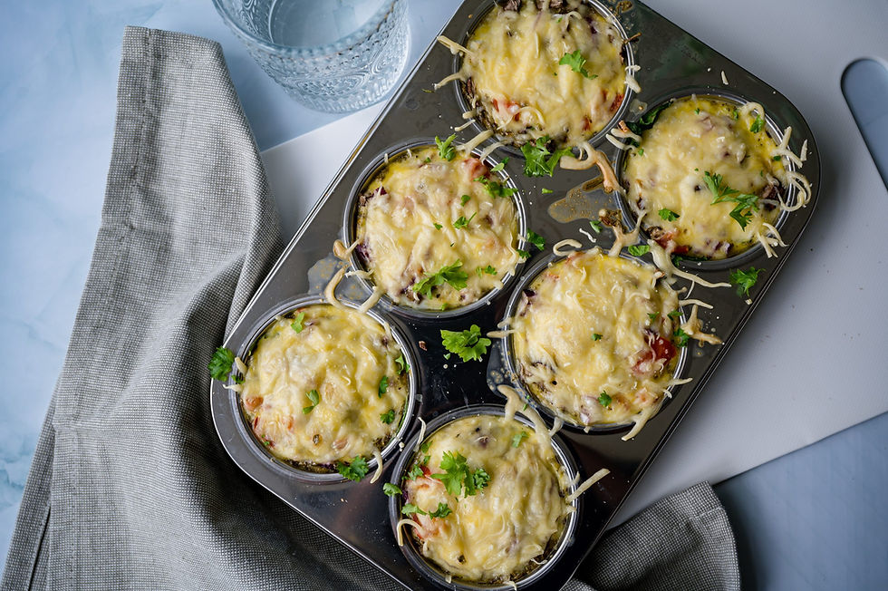 Ei muffins | simpel koolhydraatarm recept