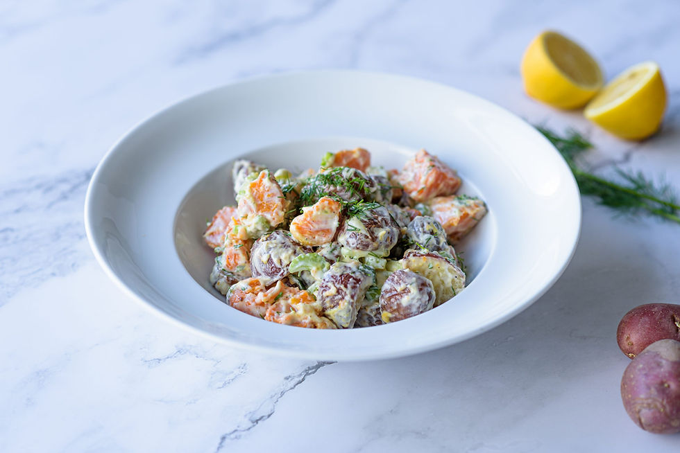 Duitse aardappelsalade zonder mayonaise