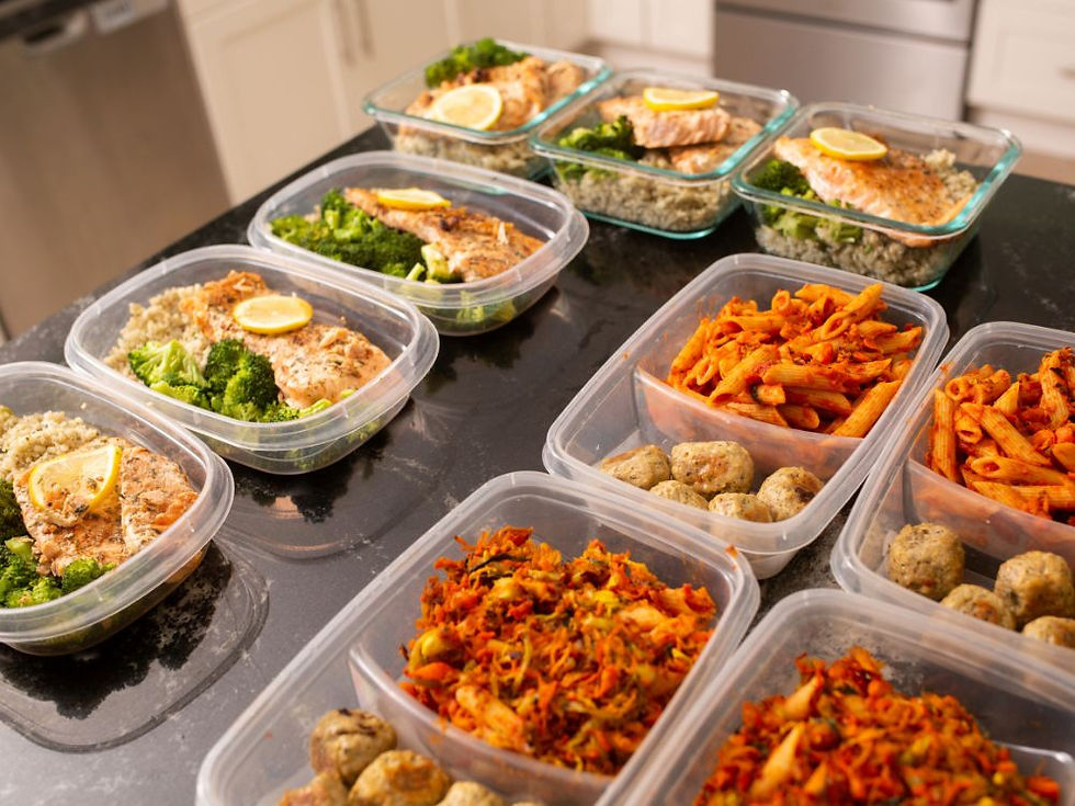 Gehakt is zeer makkelijk om te mealpreppen.