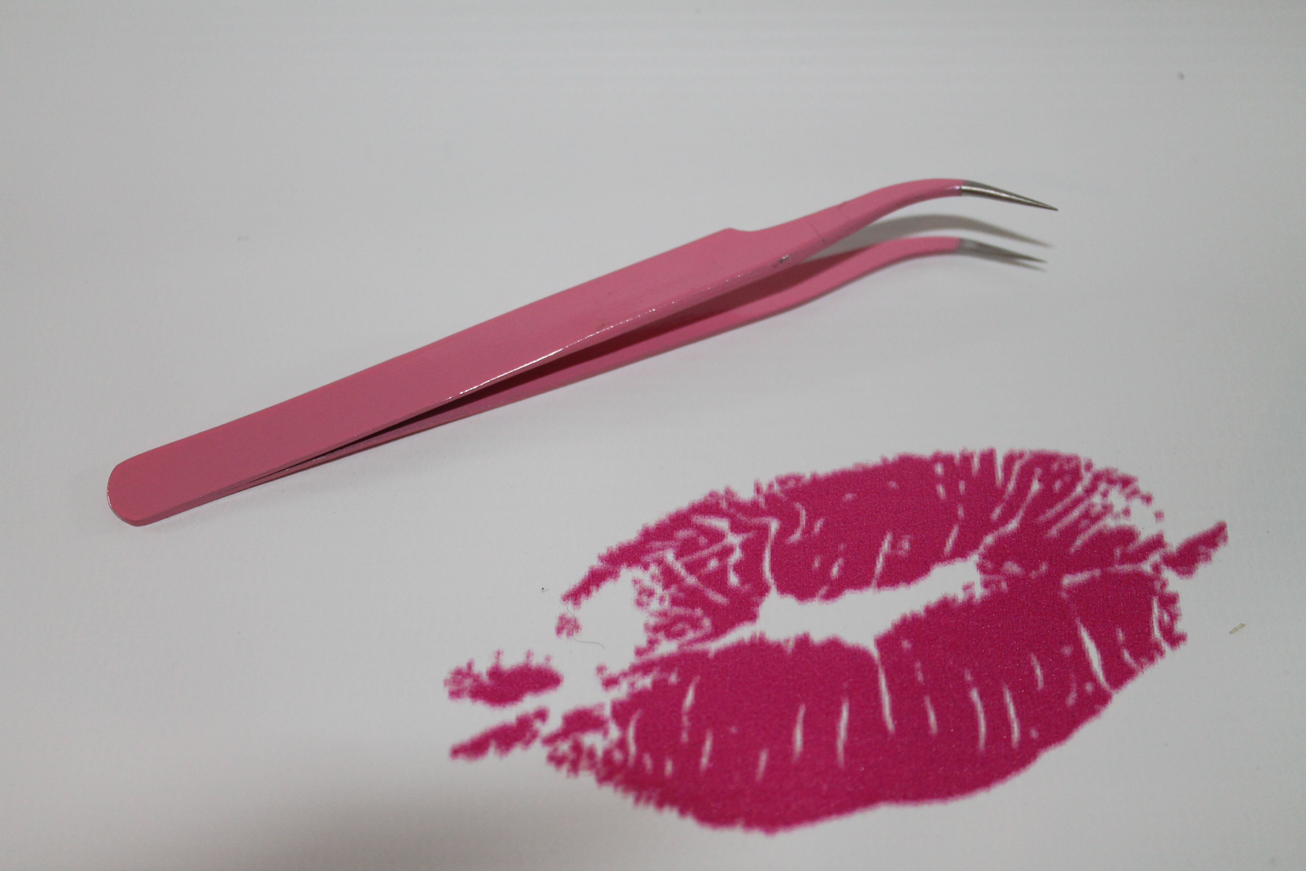 Pince ROSE  fine courbée