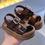 Thumbnail: Fashion Solid Korean Kid Sandals Summer New Versatile Anti Slip Soft Bottom Girl