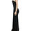 Thumbnail: Znaiml Elegant Ribbon One Shoulder Wedding Guest Dinner Dress Women Sexy Party N