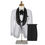 Thumbnail: (Jacket+Pants+Vest) Fashion Men Luxury Wedding Suit Black / White / Blue British