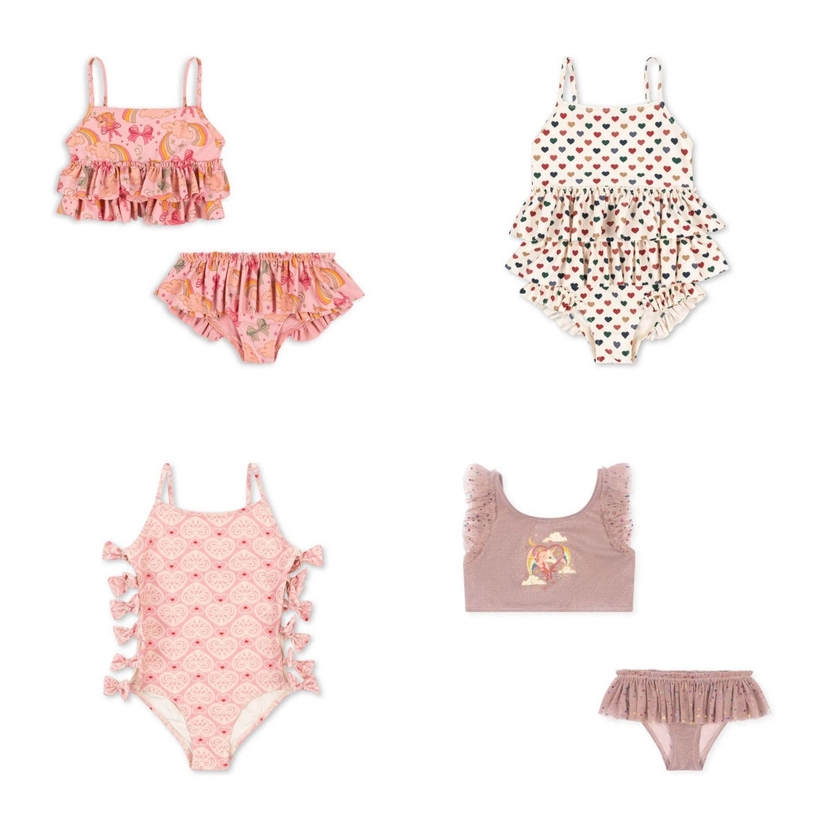 Kid Swimwear Sets Summer Baby Girls Swimsuits One Pieces Holiday Boys Swimming