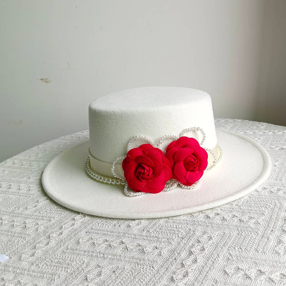 Thumbnail: New style women's hats fedora bowler hat/cloche hat top hat wedding tea party el