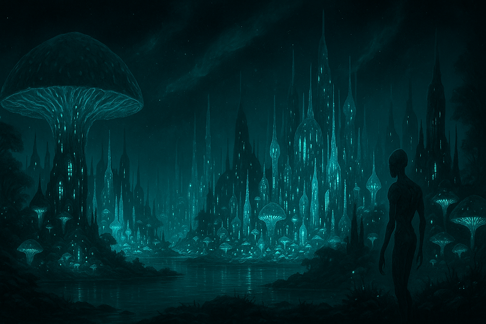 Ciudades bioluminiscentes