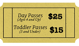 Pocono Rocks Tickets, Children $15 Adults $25