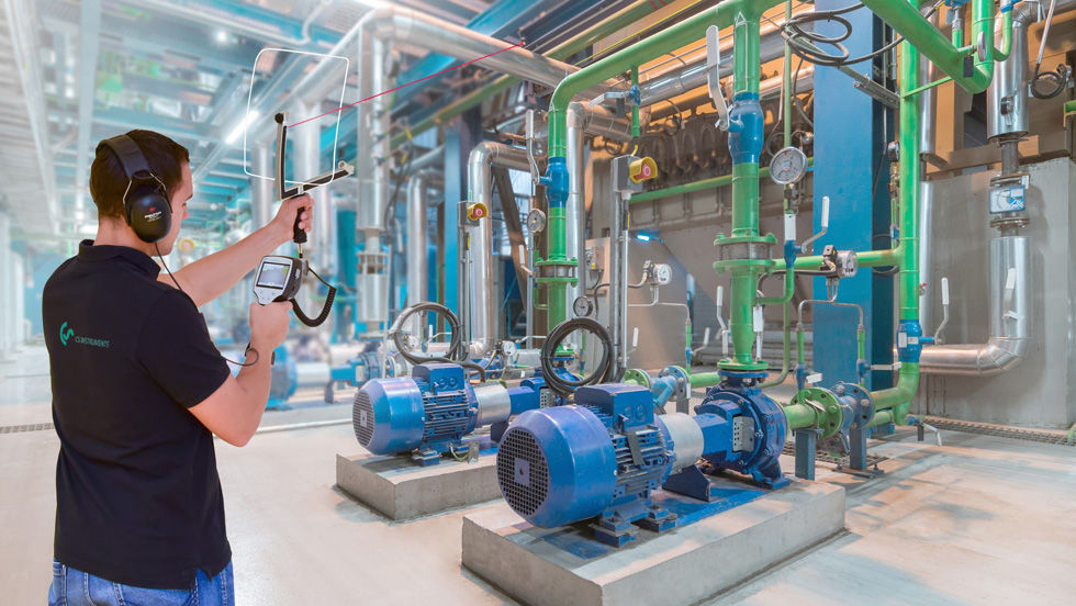 Kosten- und CO2-Einsparung durch Druckluftleckageortung