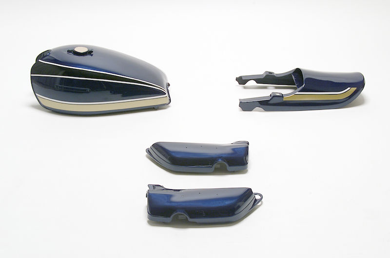 Made to order Z900 exterior set blue tiger